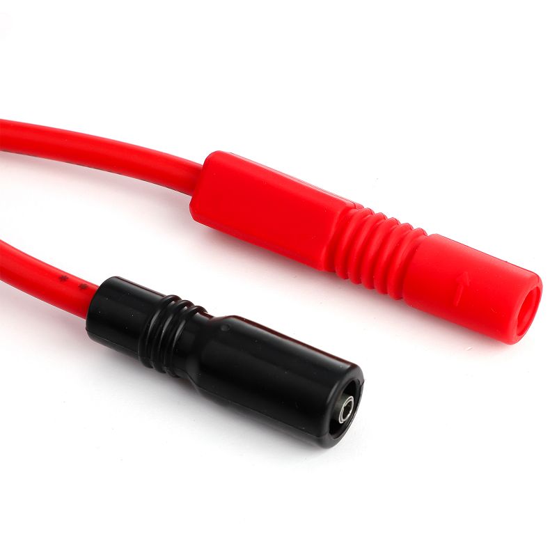 red spark plug wire set