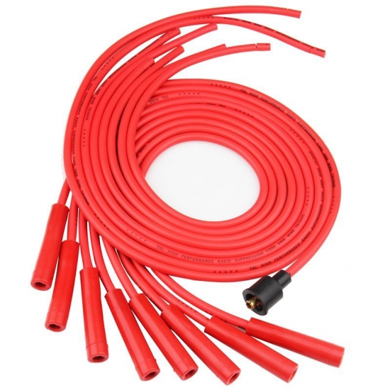 8mm Red Spark Plug Wires