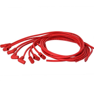 8mm Universal Spark Plug Wire Set with 90 Degrees Silicone Boots