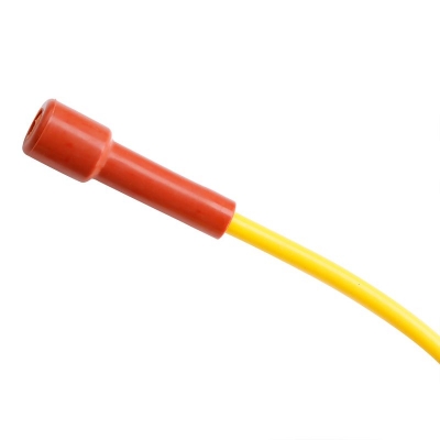 7 mm Universal Spark Plug Wire Set With Red Silicone boots