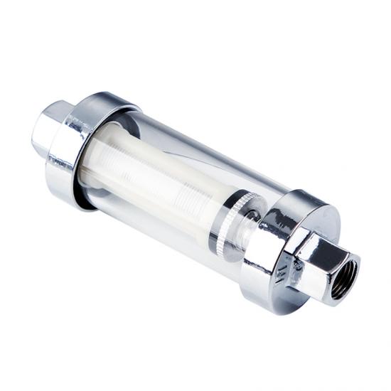 Universal Clearview Glass Inline Fuel Filter
