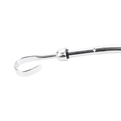 1955-79 Chevy Chrome Plated Steel Small Block Flexible Oil Dipstick