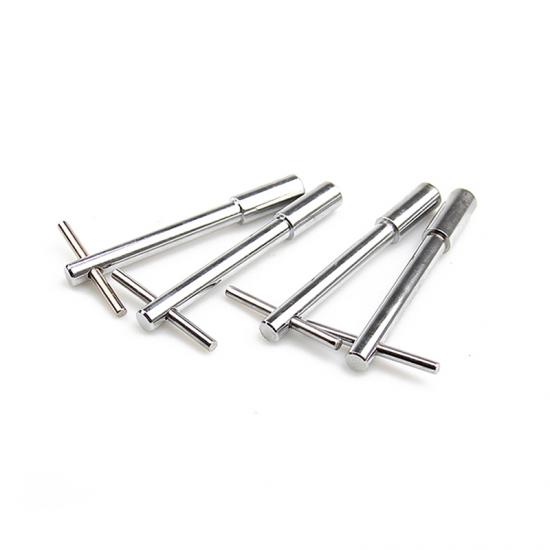 thumbnail image 2 of 8 Pcs Chrome Valve Cover Bolts Stud Kit For Chevy SBC 283 305 327 350 2 of 14