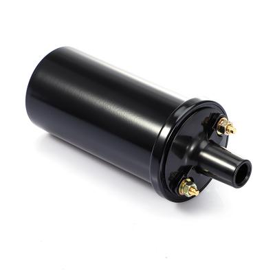 Round Oil Filled Canister ignition coil, Black